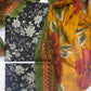 DP-0438- 3 Piece Cotton Printed UnStitched Suit