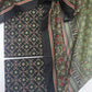 DPC-0713- 3 Piece Cotton Printed UnStitched Suit