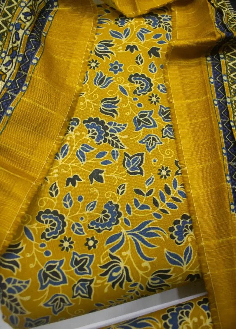 DPC-0726- 3 Piece Cotton Printed UnStitched Suit