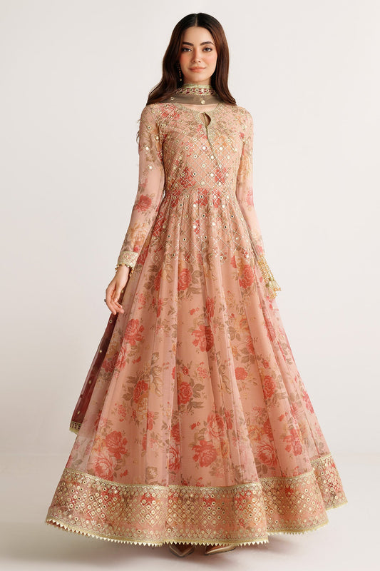 EMBROIDERED CHIFFON UC-3110