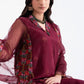 3-PC Embroidered Organza Shirt with Organza Dupatta and Trouser CMA-4-048