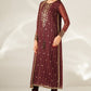 EMBROIDERED CHIFFON UC-3085