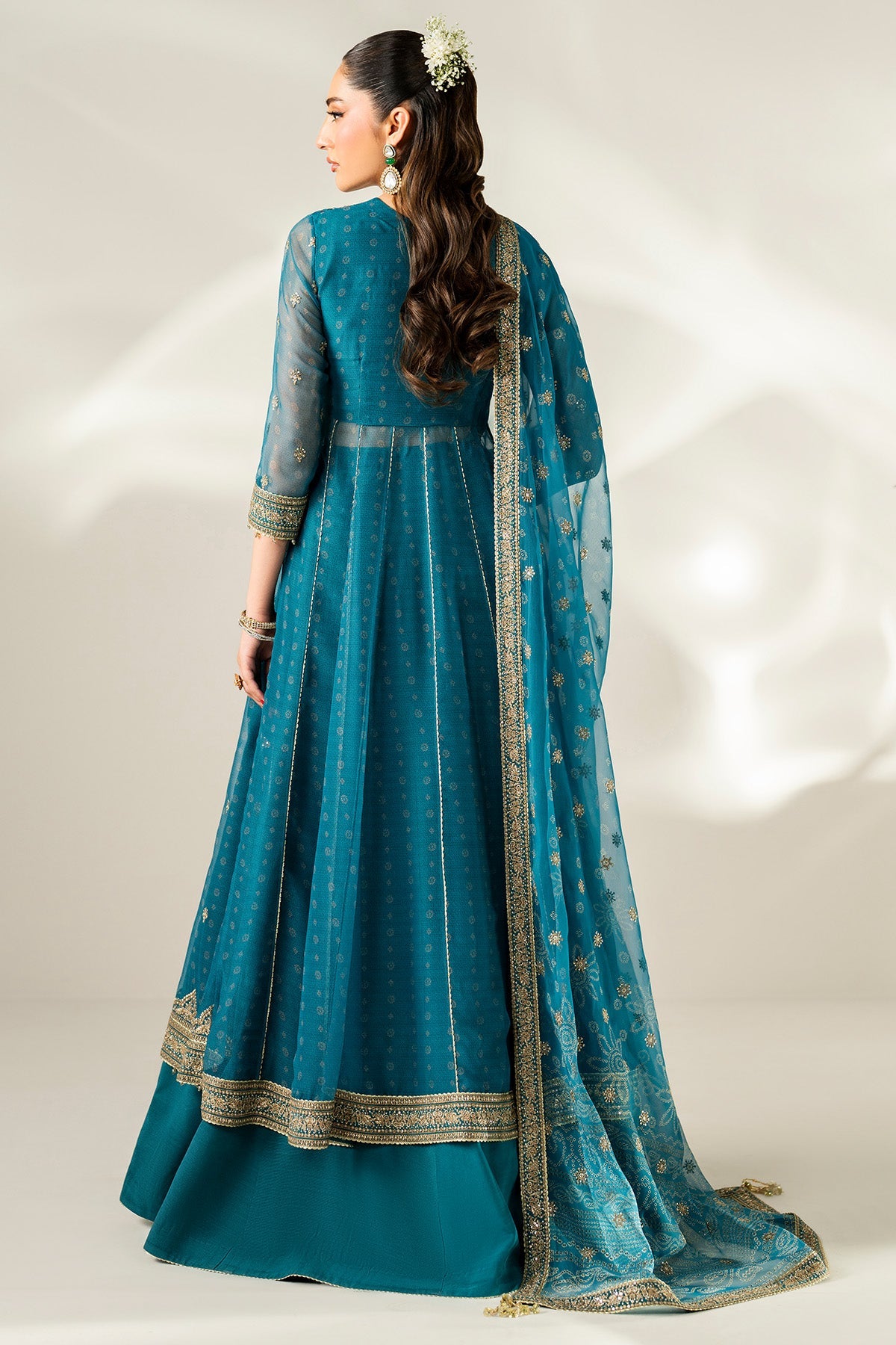 EMBROIDERED CHIFFON UC-3084