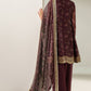 EMBROIDERED CHIFFON UC-3096