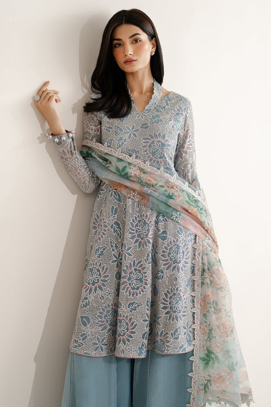 EMBROIDERED CHIFFON UC-3075