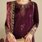 Embroidered Velvet Formal VVF D-4