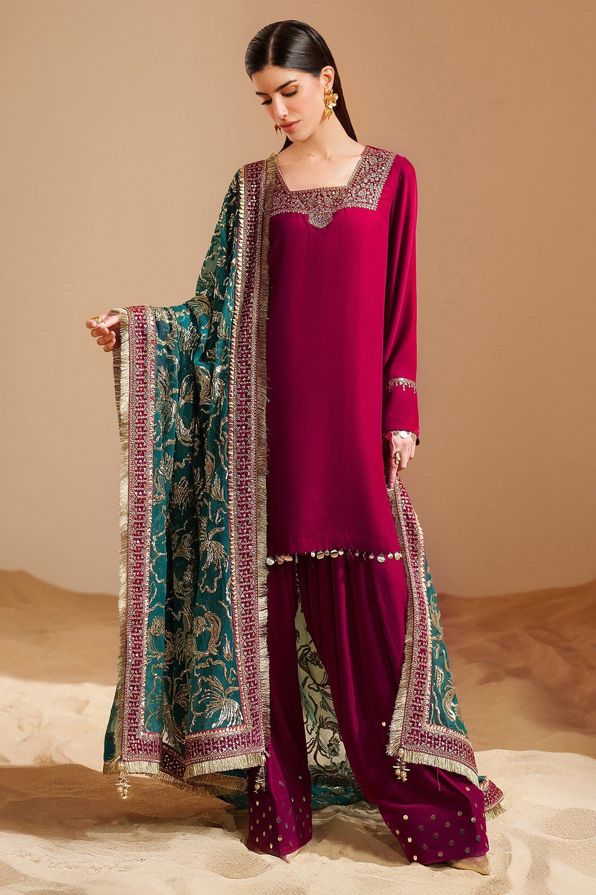 Embroidered Velvet Formal VVF D-9