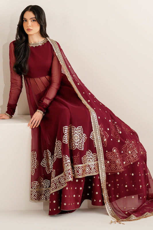 EMBROIDERED CHIFFON UC-3098