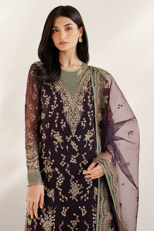 EMBROIDERED CHIFFON UC-3078