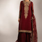 EMBROIDERED CHIFFON UC-3072