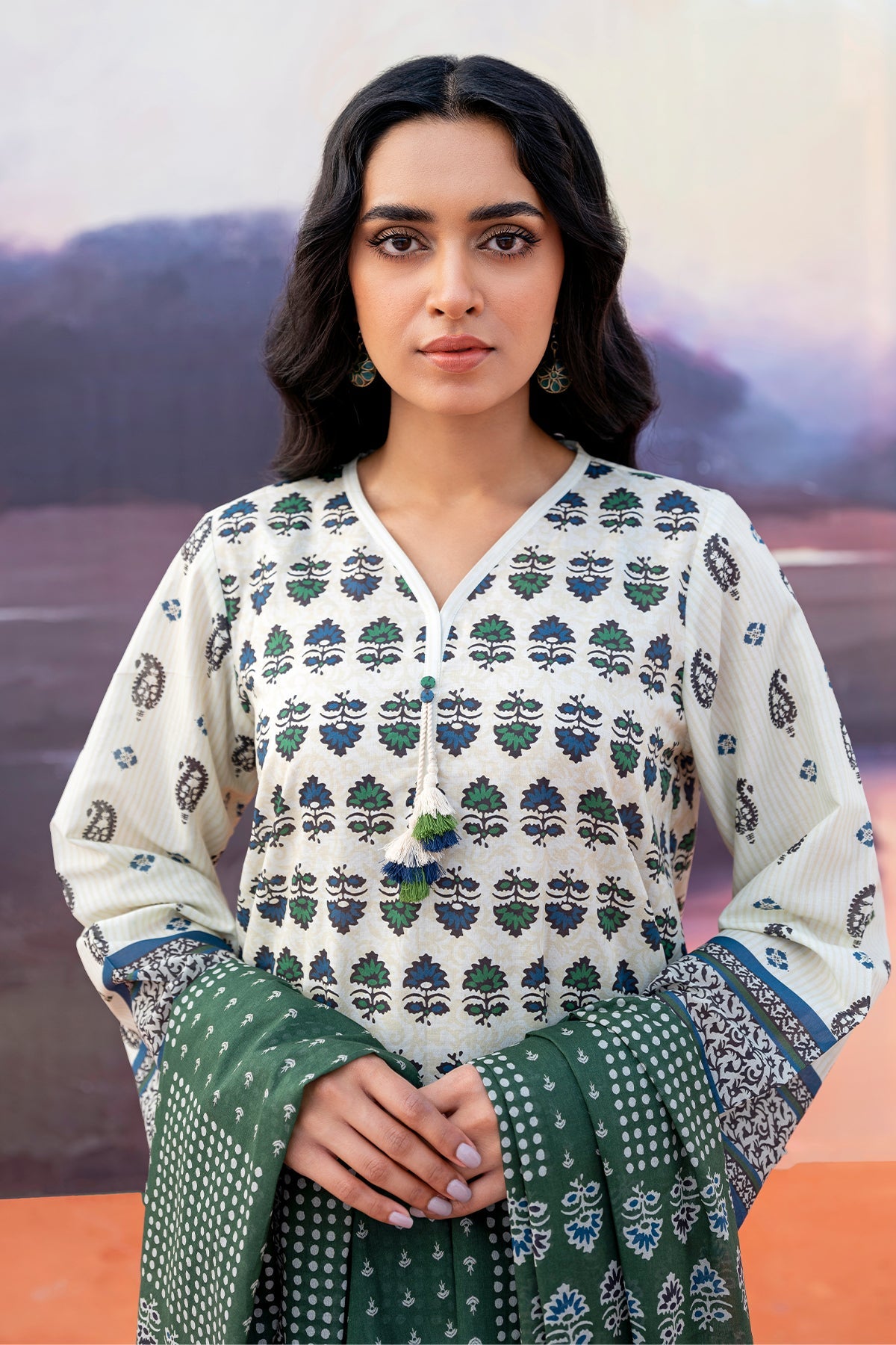 Printed Lawn 3 Piece