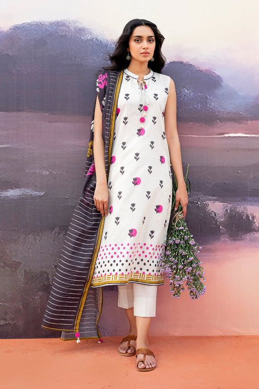 Printed Lawn 3 Piece