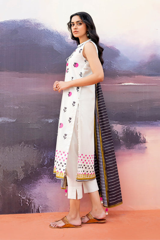 Printed Lawn 3 Piece