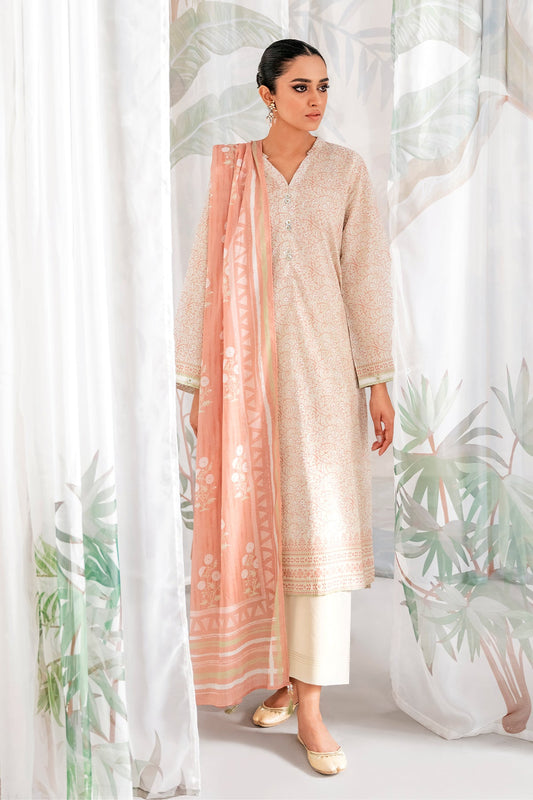 Printed Lawn 3 Piece
