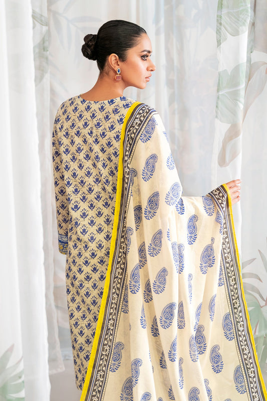 Printed Lawn 3 Piece