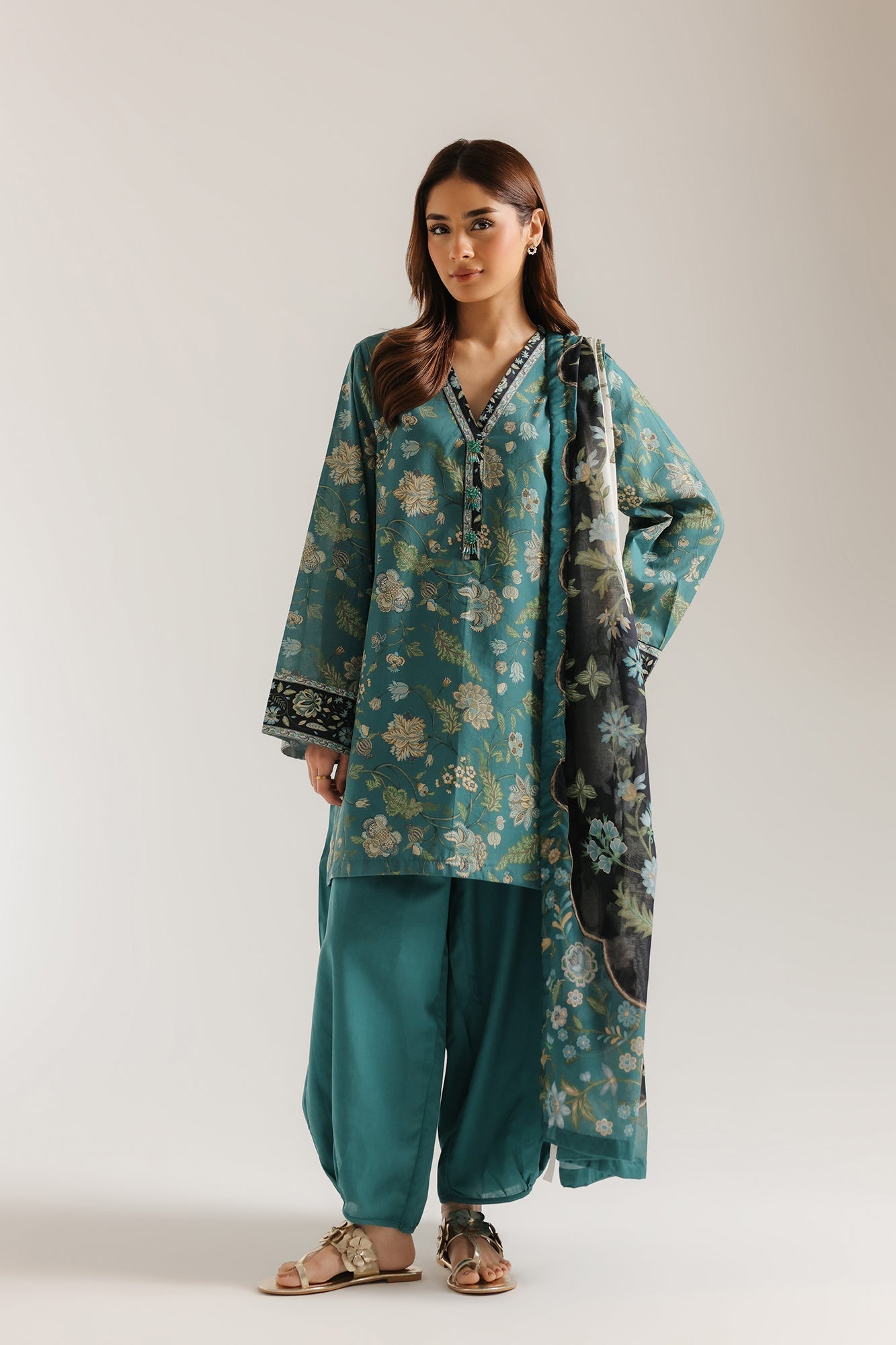 PRINTED SUIT (E0898/202/605)
