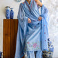 3 Piece Embroidered Lawn Suit with Chiffon Dupatta PM-62052