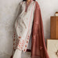 3 Piece Embroidered Lawn Suit with Paper Cotton Dupatta and Borders PM-62056