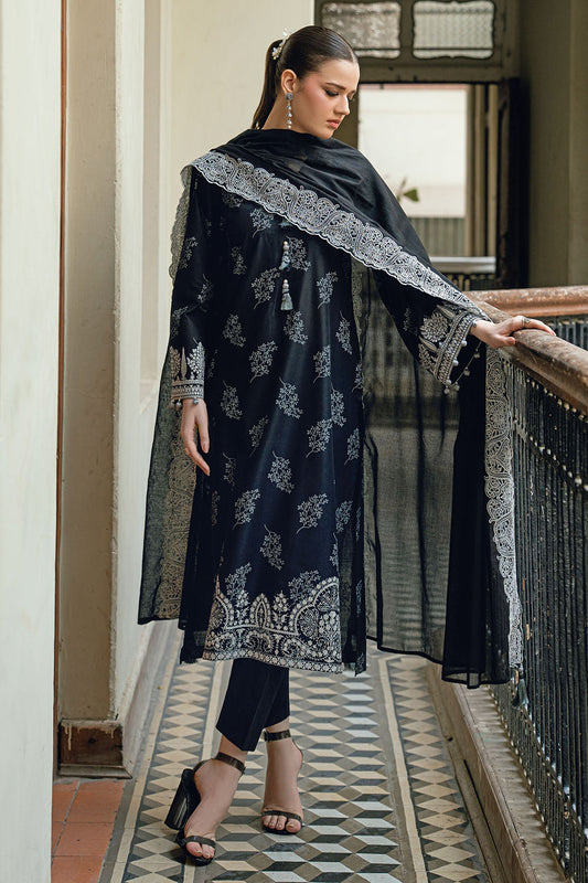 3 Piece Embroidered Lawn Suit DN-52028