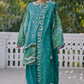 3 Piece Gold Printed Lawn Suit with Embroidered Lacquer Printed Dupatta CL-52512