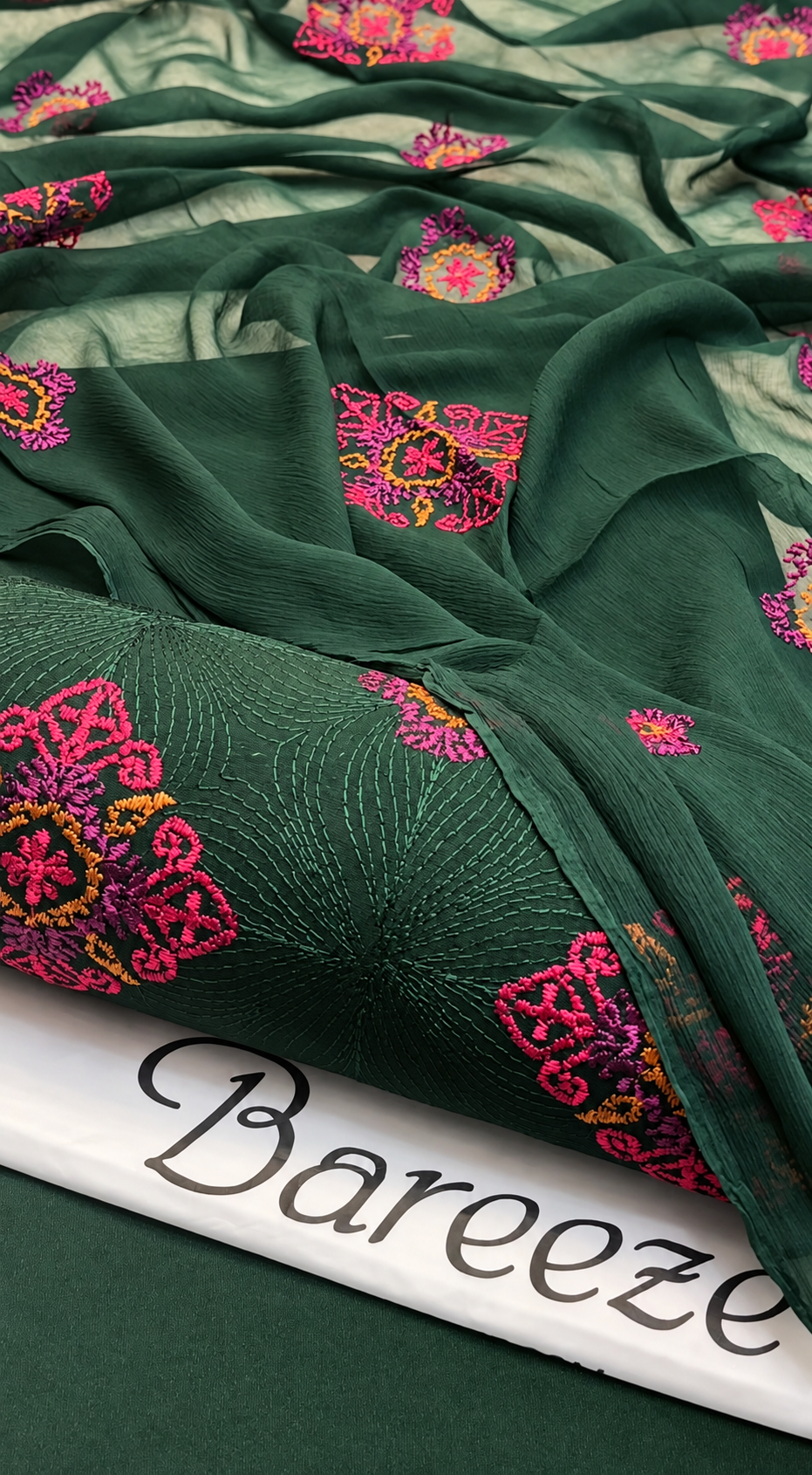 3PC Winter Karandi | Pure Chiffon Dupatta