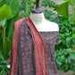 Organic Dye Hand Block Printed Ajrak Classical Two-Piece Set – Unstitched Shirt & Dupatta (Lawn)