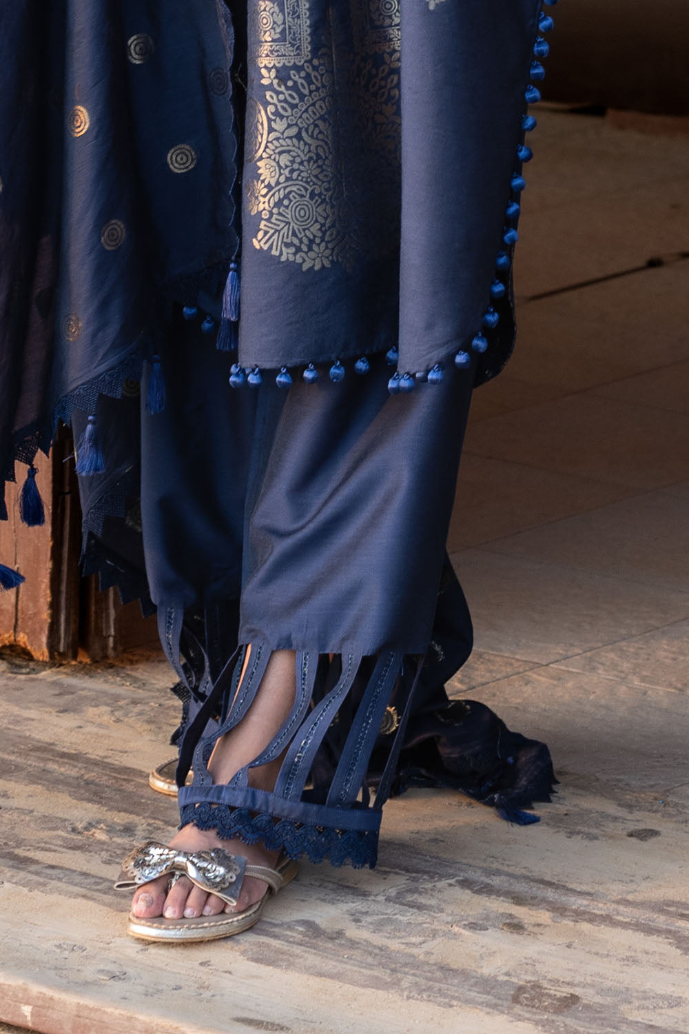 3 Piece Jacquard Suit with Dupatta FE-52025