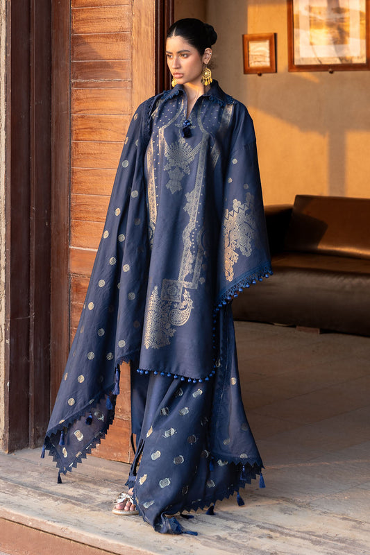 3 Piece Jacquard Suit with Dupatta FE-52025
