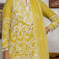3 Piece Embroidered Lawn Suit with Lacquer Printed Chiffon Dupatta BM-62019