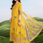 3 Pc Unstitched Embroidered Lawn Suit