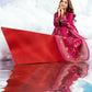 3 Pc Unstitched Embroidered Lawn Suit