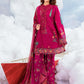 3 Pc Unstitched Embroidered Lawn Suit