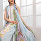 3 Pc Unstitched Embroidered Lawn Suit