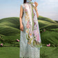 3 Pc Unstitched Embroidered Lawn Suit