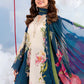 3 Pc Unstitched Embroidered Lawn Suit