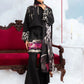 3 Pc Unstitched Embroidered Lawn Suit
