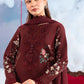3 Pc Unstitched Embroidered Lawn Suit