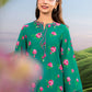 3 Pc Unstitched Embroidered Lawn Suit