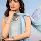 3 Pc Unstitched Embroidered Lawn Suit