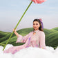 3 Pc Unstitched Embroidered Lawn Suit