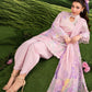 3 Pc Unstitched Embroidered Lawn Suit