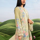 3 Pc Unstitched Embroidered Lawn Suit
