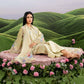 3 Pc Unstitched Embroidered Lawn Suit