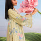 3 Pc Unstitched Embroidered Lawn Suit