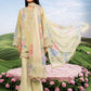 3 Pc Unstitched Embroidered Lawn Suit