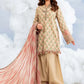 3 Pc Unstitched Embroidered Lawn Suit