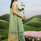 3 Pc Unstitched Embroidered Lawn Suit