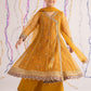 3 Piece Embroidered Net Suit