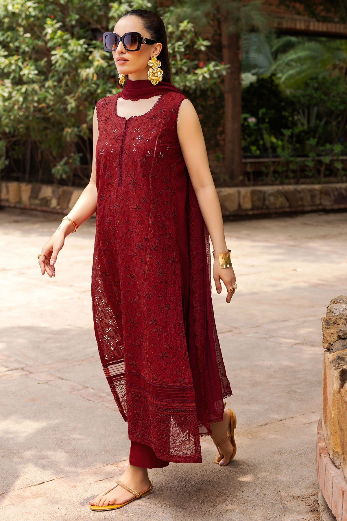 4839-PERWASHA EMBROIDERED LAWN UNSTITCHED