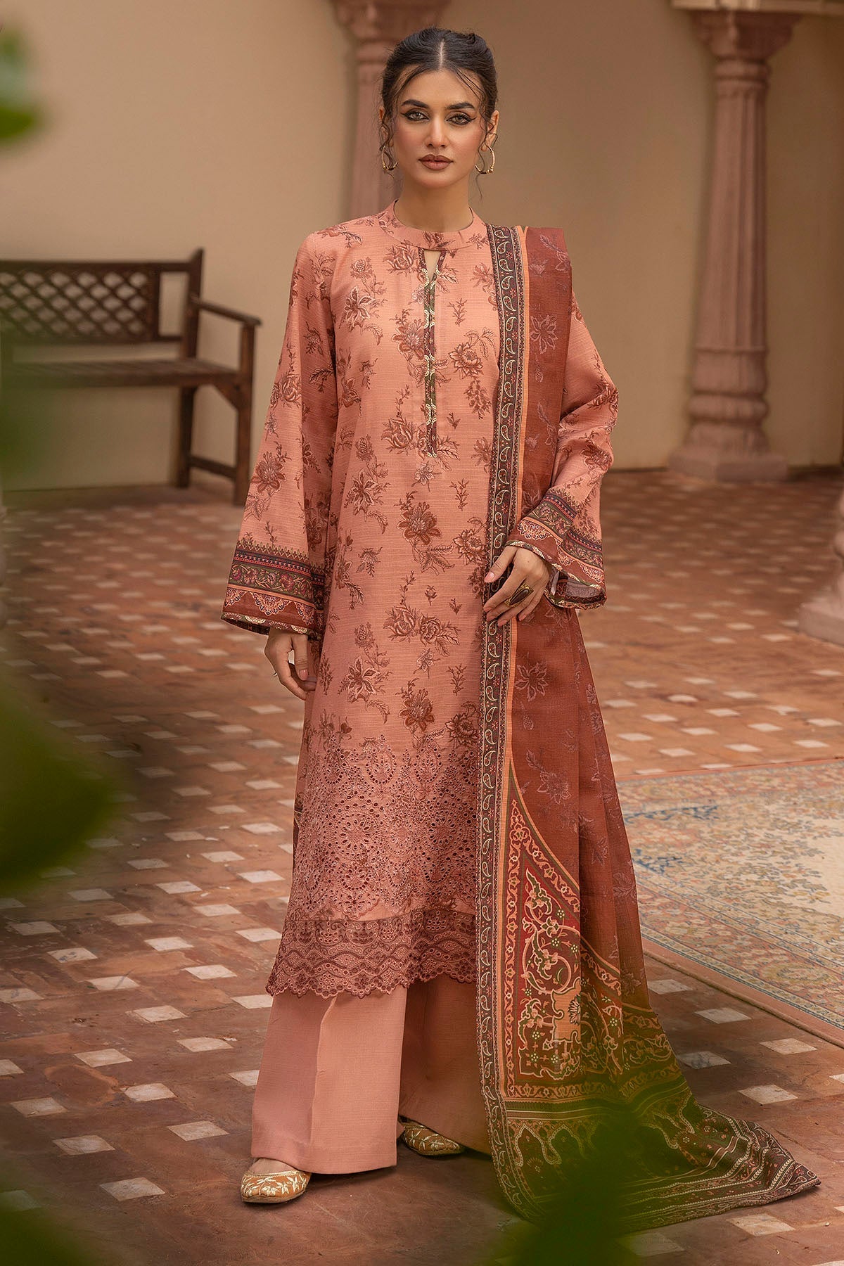 5022-YUSUR DIGITAL PRINTED KHADDAR UNSTITCHED